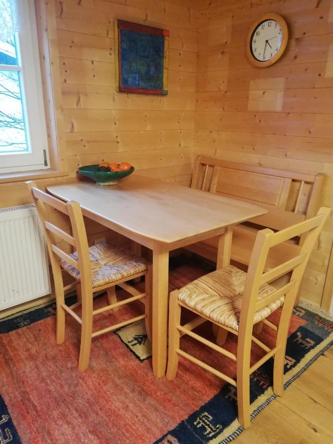 Gemütliche Wohnung in Einfamilienhaus Alberschwende Exterior foto