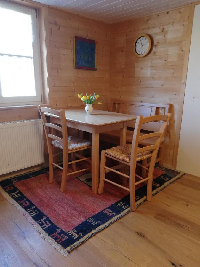 Gemütliche Wohnung in Einfamilienhaus Alberschwende Exterior foto