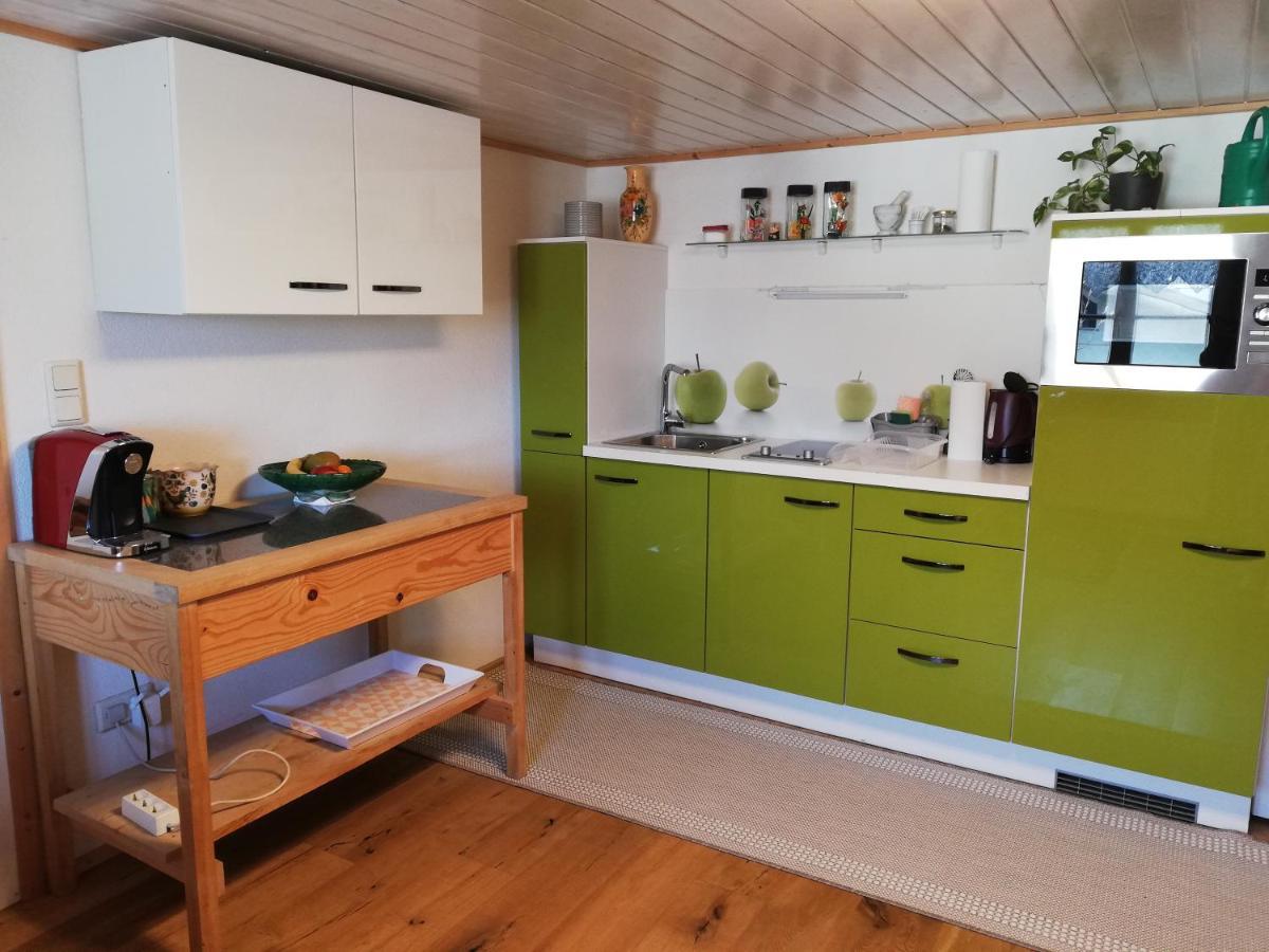 Gemütliche Wohnung in Einfamilienhaus Alberschwende Exterior foto